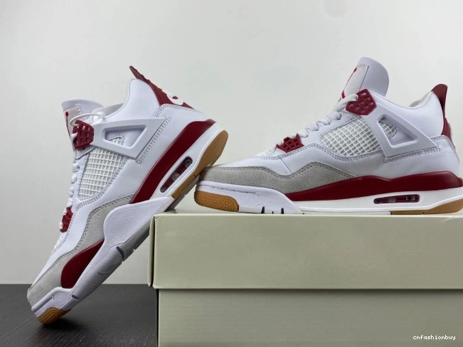 DR5415-160 Retro Jordan 4 Pine SB Red 1116